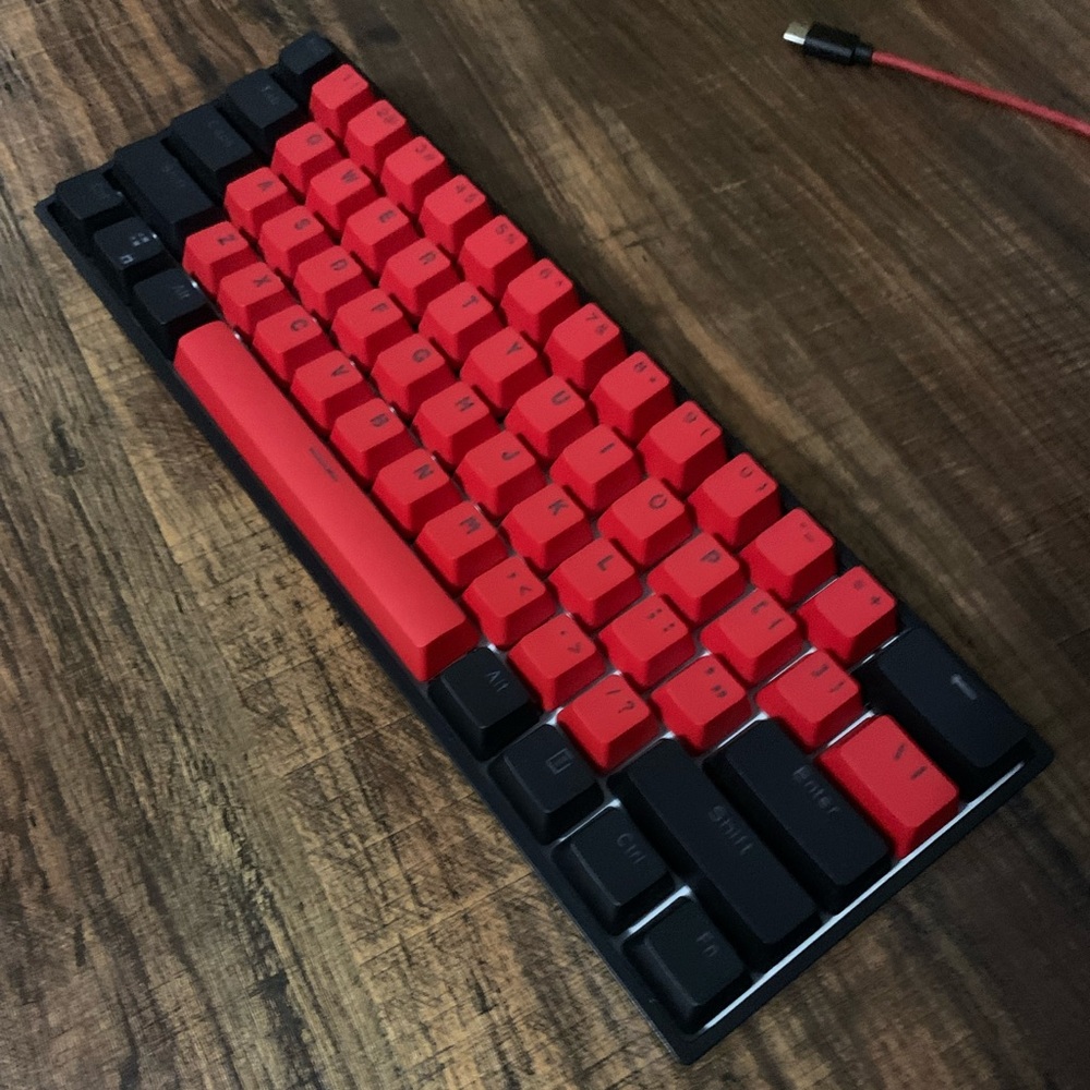 Custom botswappable 60% keyboard